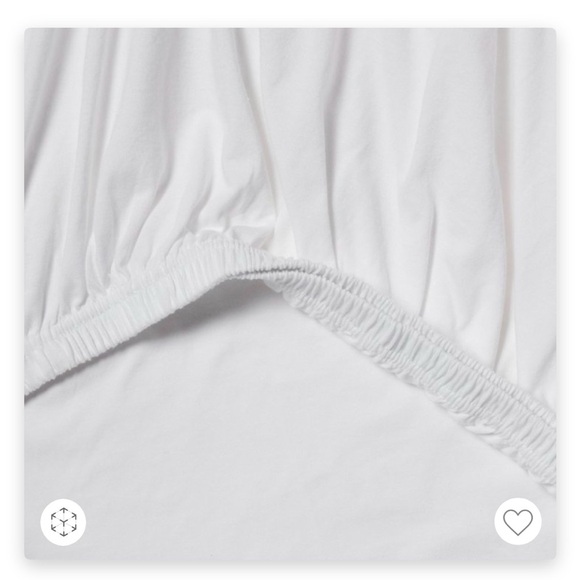 King Cotton Jersey Sheet Set White - Threshold™: Knitted - Picture 4 of 4